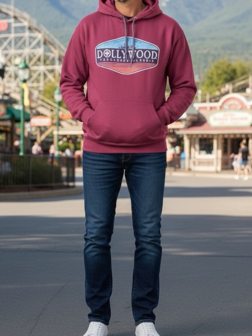 NWOT Dollywood Hoodie Size S UNISEX